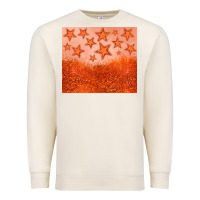 Sandshell orange glitter star Premium Sweatshirt - JahusDesignShop