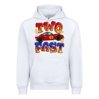White two fast boys birthday racing car Urban Hoodie - MaliasSmallBusiness