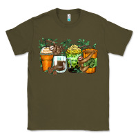 Army Green sloth coffee cups Classic Tee - Zillion Design Studio