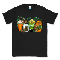 Black sloth coffee cups Classic Tee - Zillion Design Studio