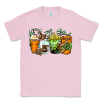 Bubblegum Pink sloth coffee cups Classic Tee - Zillion Design Studio