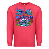 Cardinal preview flower stitch 4 th grade Premium Sweatshirt - AdoDesignShop