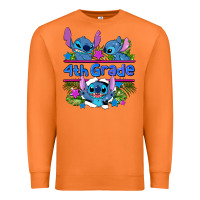 Carrot preview flower stitch 4 th grade Premium Sweatshirt - AdoDesignShop