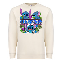 Sandshell preview flower stitch 4 th grade Premium Sweatshirt - AdoDesignShop