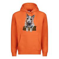 Carrot Russian Blue Cat Face Premium Hoodie - LillyAllenDesigns