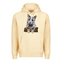 Pina Colada Russian Blue Cat Face Premium Hoodie - LillyAllenDesigns
