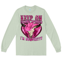 Matcha keep on talking yourself im not pretty western Long Sleeve Tee - texasbilliewilder