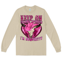Mushroom keep on talking yourself im not pretty western Long Sleeve Tee - texasbilliewilder