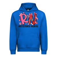 Cobalt rn registered nurse valentines day Urban Hoodie - MaliasSmallBusiness