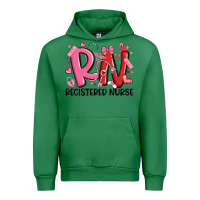 Emerald rn registered nurse valentines day Urban Hoodie - MaliasSmallBusiness