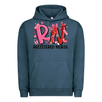 Rn Registered Nurse Valentines Day Urban Hoodie | Teevron