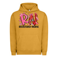 Pigment Peanut Butter rn registered nurse valentines day Urban Hoodie - MaliasSmallBusiness