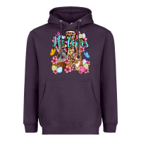 Plum Easter Day He lives Heavyweight Hoodie - OliviaCreatesArt