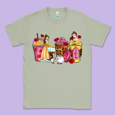Classic Tee princess cartoon coffee cups