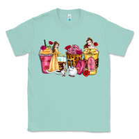 Seafoam princess cartoon coffee cups Classic Tee - Zillion Design Studio