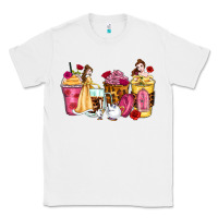 White princess cartoon coffee cups Classic Tee - Zillion Design Studio