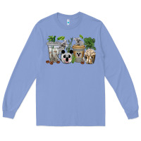 Colony Blue koala coffee cups Long Sleeve Tee - texasbilliewilder