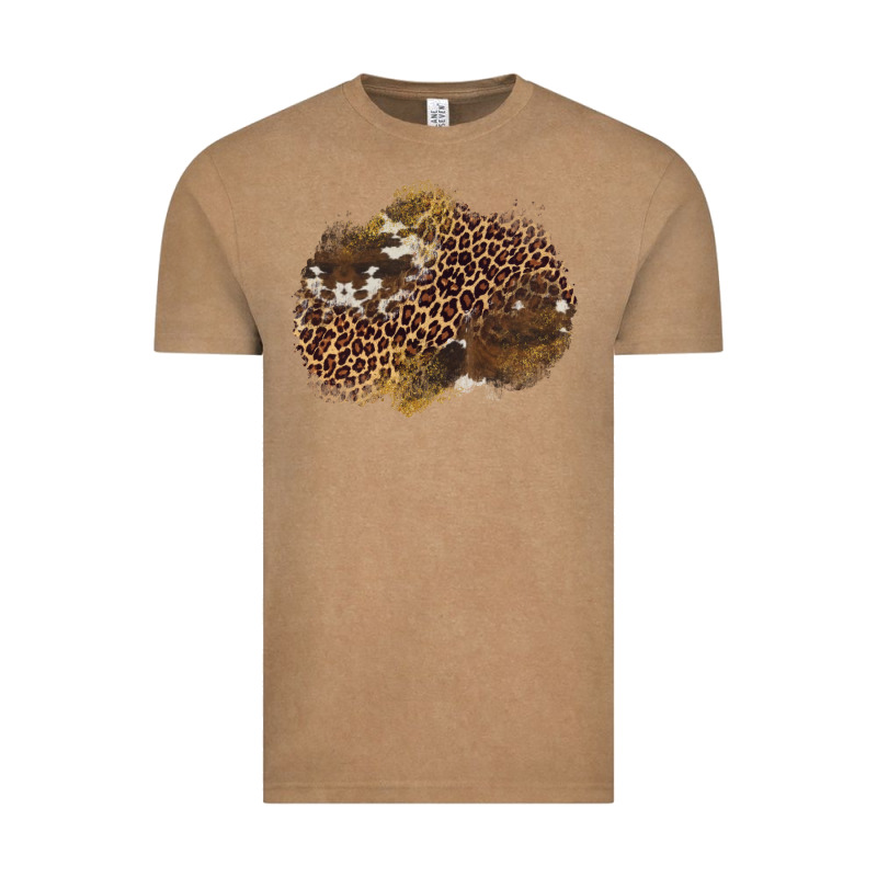 Leopard Cowhide Glitter Patches Vintage Tee by Artiststas | Teevron