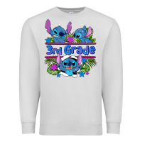 Dove Grey preview flower stitch 3rd grade Premium Sweatshirt - AdoDesignShop