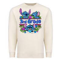 Sandshell preview flower stitch 3rd grade Premium Sweatshirt - AdoDesignShop