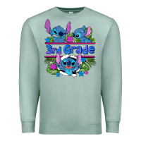 Seafoam preview flower stitch 3rd grade Premium Sweatshirt - AdoDesignShop
