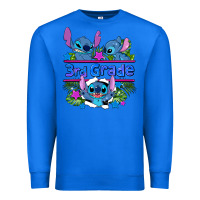 True Royal preview flower stitch 3rd grade Premium Sweatshirt - AdoDesignShop