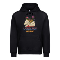 Black a well read woman is a dangerous creature Urban Hoodie - MaliasSmallBusiness