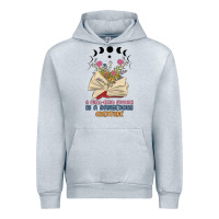 Heather Grey a well read woman is a dangerous creature Urban Hoodie - MaliasSmallBusiness