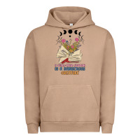 Pigment Burro a well read woman is a dangerous creature Urban Hoodie - MaliasSmallBusiness