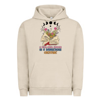 Pigment French Oak a well read woman is a dangerous creature Urban Hoodie - MaliasSmallBusiness