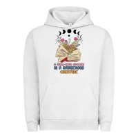 Pigment Lunar Rock a well read woman is a dangerous creature Urban Hoodie - MaliasSmallBusiness