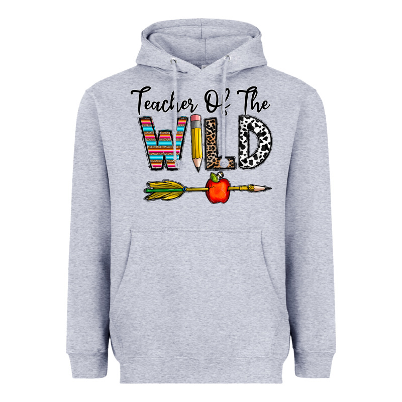 Teacher Of The Wild Heavyweight Hoodie by CowhideDigitalArt | Teevron
