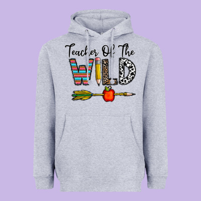 Teacher Of The Wild Heavyweight Hoodie Designed By Cowhidedigitalart