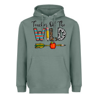 Sage teacher of the wild Heavyweight Hoodie - CowhideDigitalArt
