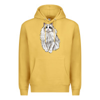 Antique Gold Ragdoll Cat Premium Hoodie - LillyAllenDesigns