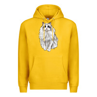 Lemon Ragdoll Cat Premium Hoodie - LillyAllenDesigns