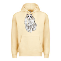 Pina Colada Ragdoll Cat Premium Hoodie - LillyAllenDesigns