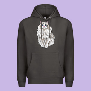 Ragdoll Cat Premium Hoodie Designed By Lillyallendesigns