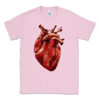 Bubblegum Pink Anatomical heart Classic Tee - RanaPortraitStore