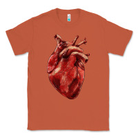Copper Anatomical heart Classic Tee - RanaPortraitStore