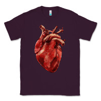 Plum Anatomical heart Classic Tee - RanaPortraitStore