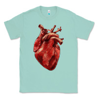 Seafoam Anatomical heart Classic Tee - RanaPortraitStore
