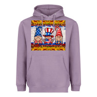 Lavender usa gnome Heavyweight Hoodie - HRA Design Shop