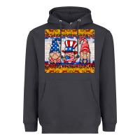 Smoke usa gnome Heavyweight Hoodie - HRA Design Shop