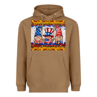 Toasted Coconut usa gnome Heavyweight Hoodie - HRA Design Shop