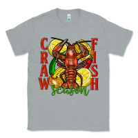 Heather Grey crawfish season Classic Tee - FaDigitalArtStudio