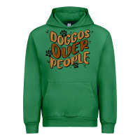 Emerald doggos over people Urban Hoodie - MaliasSmallBusiness