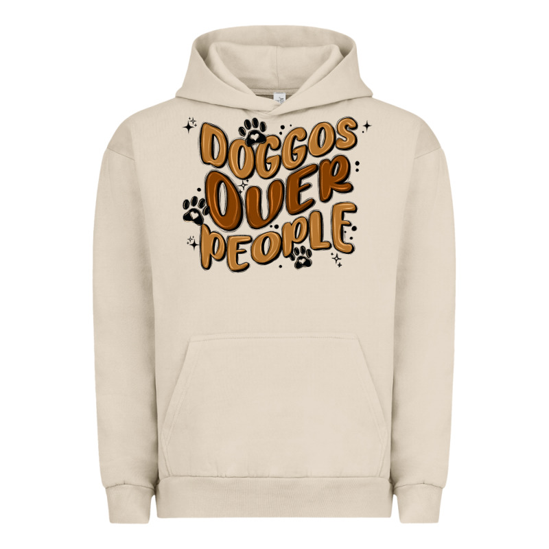 Doggos Over People Urban Hoodie by MaliasSmallBusiness | Teevron