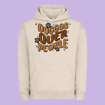 Doggos Over People Urban Hoodie Designed By Maliassmallbusiness