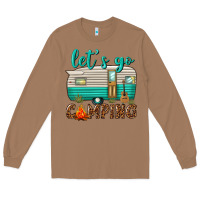 Toasted Coconut lets go camping Long Sleeve Tee - texasbilliewilder